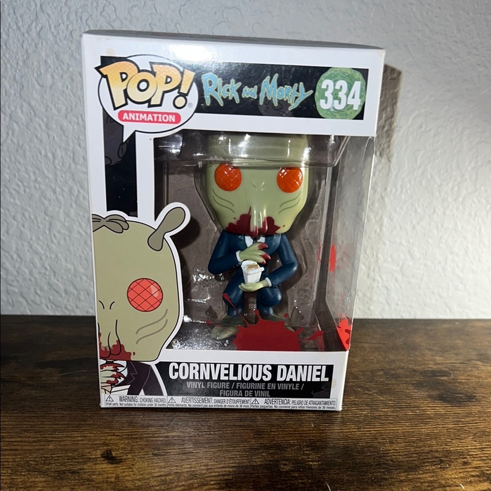 Funko Pop! Animation Cornvelious Daniel Figure - Blue and Red